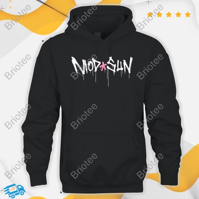 Mod Sun Merch Drip Logo Black Shirts