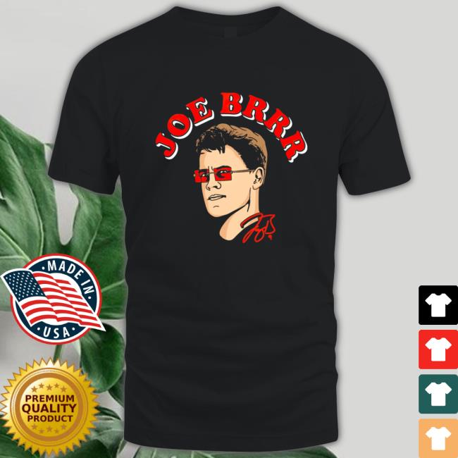 Official Joe Brrr Joe Burrow Cincinnati Bengals signature Tee