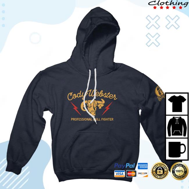 Official Rodeo Time Dale Brisby Merch Cody Webster Professional Popover Hoodie