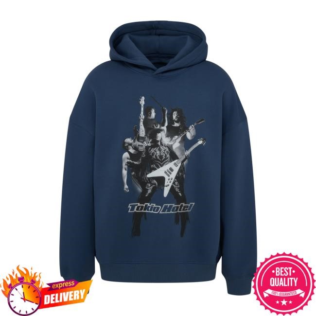 The Tour 2025 Hood Tokio Hotel Merch