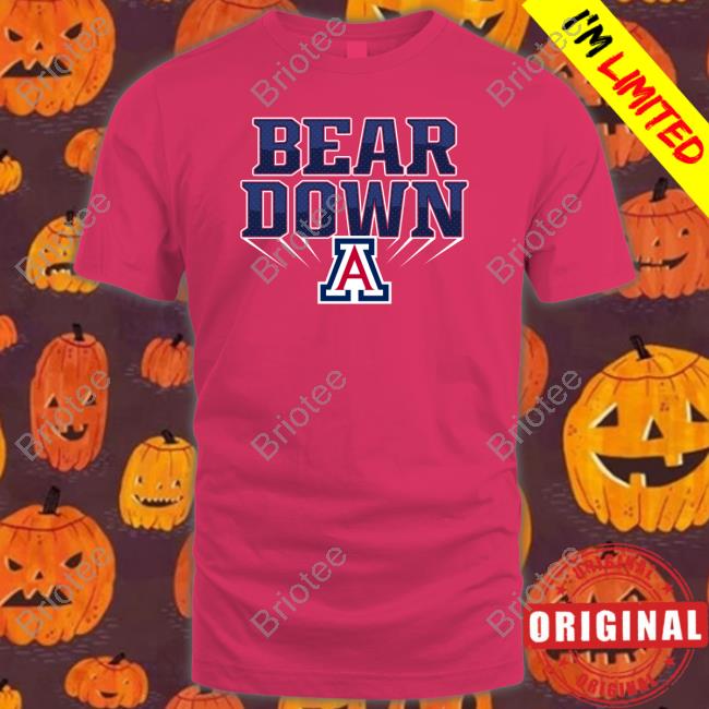 NCAA Merch Arizona Wildcats Bear Down Shirt