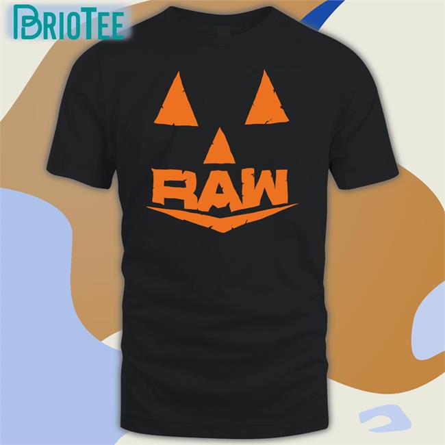 Wwe Shop Raw Halloween Jack O Lantern Tee Shirt Ɔ Wrestling