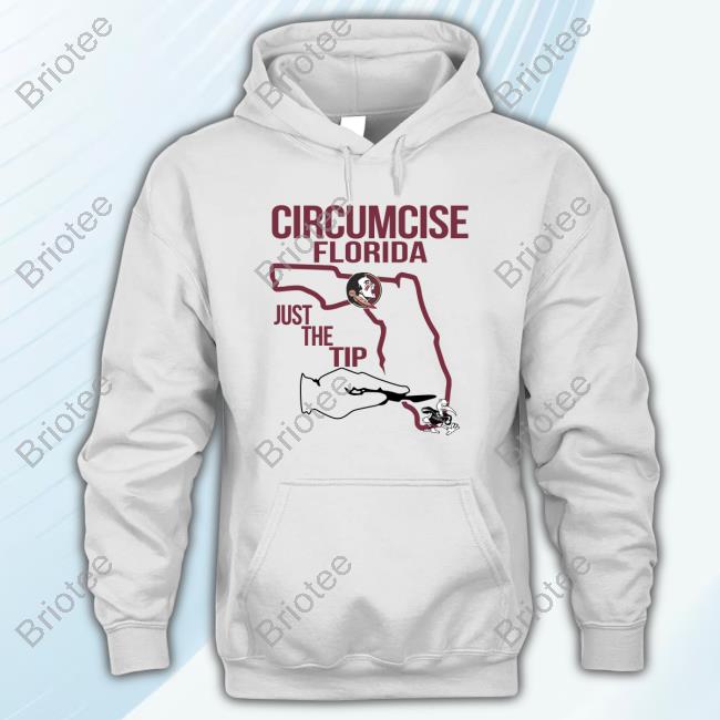 Official No Context College Football Circumcise Florida Just The Tip T Shirt