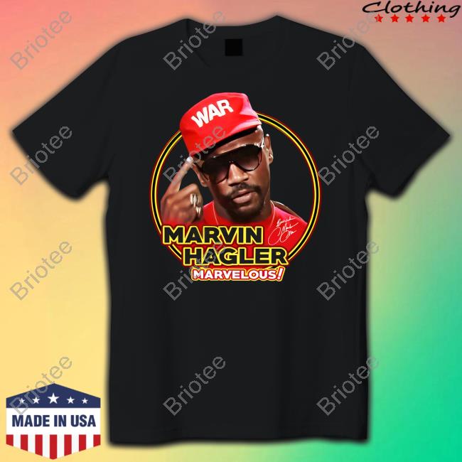 Official Marvin Hagler Marvelous Long Sleeve T-Shirt