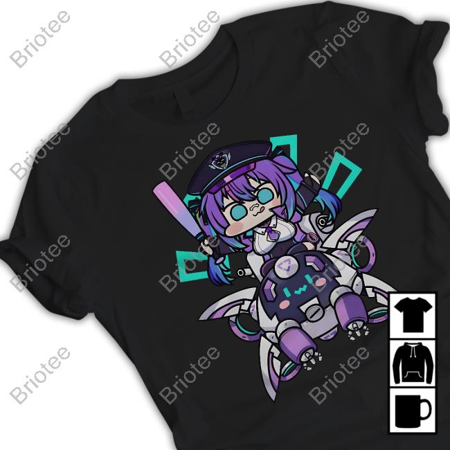 Vshojo Merch Projektmelody Lewd Cadet Chibi Friendship Sweatshirt