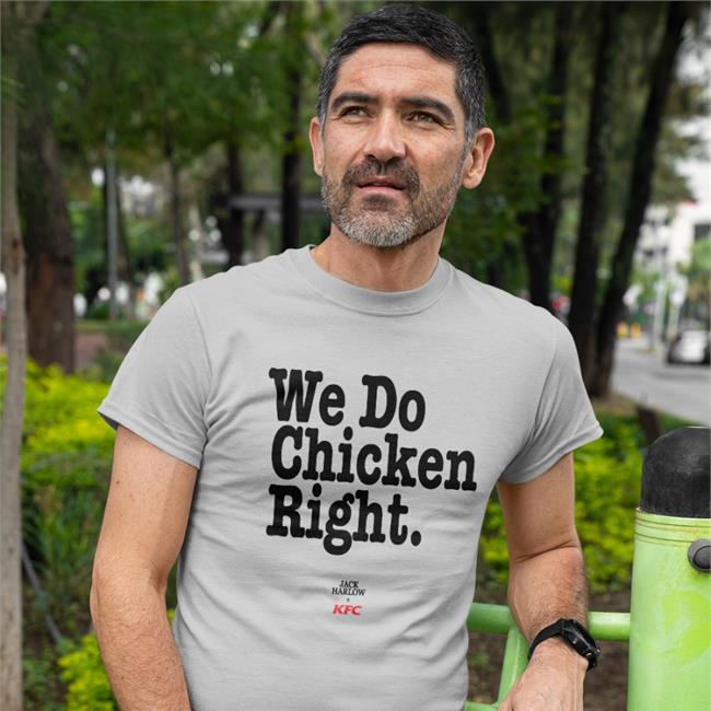 Jack Harlow Merch We Do Chicken Right KFC Sweatshirt