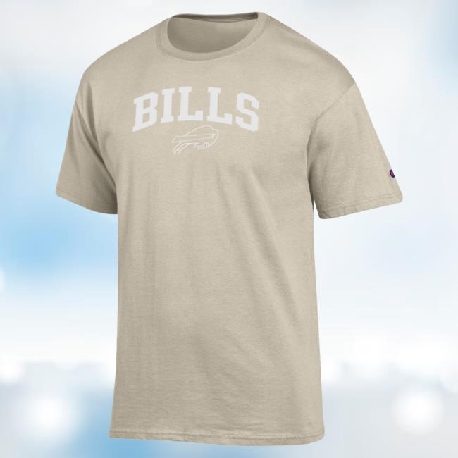 Buffalo Bills Brand Oatmeal Jersey Print Shirt Everyday Buffalo Bills Jersey Tee at Fanatics