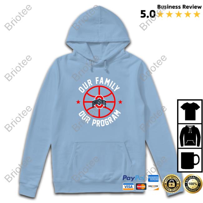 Official LeBron James Our Family Our Program Ohio State Sweatshirt
