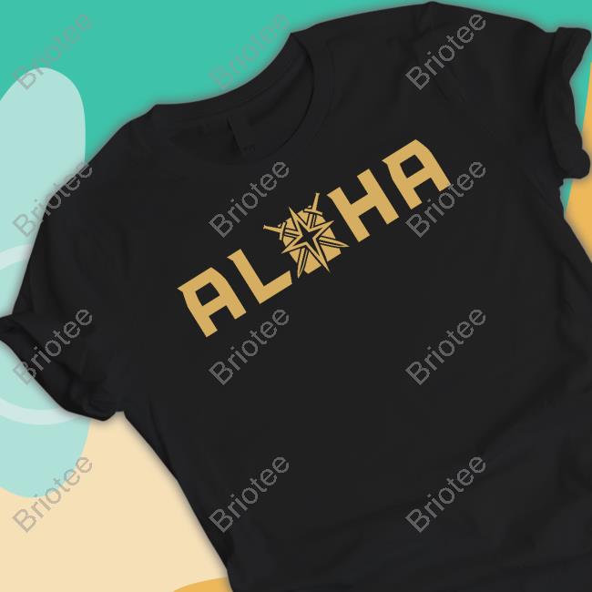 Vegas Golden Knights Aloha T Shirt 9Th Island Knight