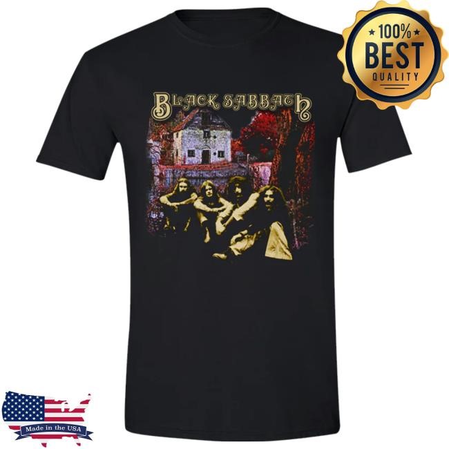 Black Sabbath Self-Titled Debut Album New Tee Black Sabbath Merch