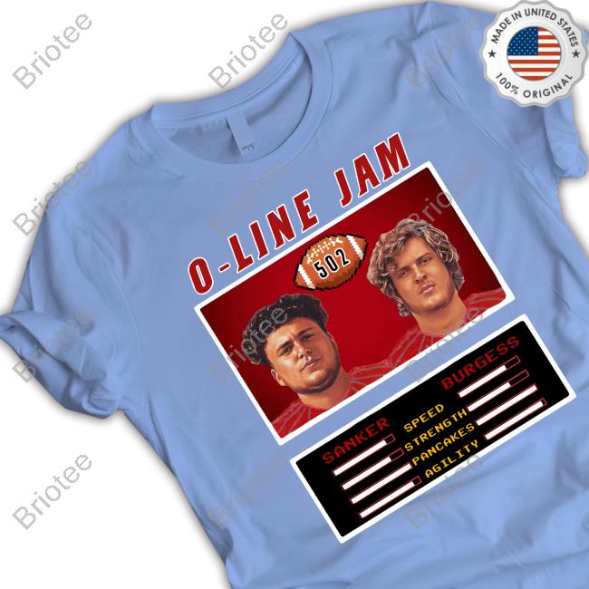 Sanker Burgess O-Line Jam Shirt