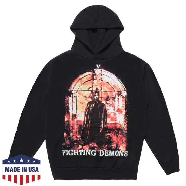 Official 999 Club Merch Store Juice Wrld X Vlone Burner Attractive Hoodie Black 999club Shop