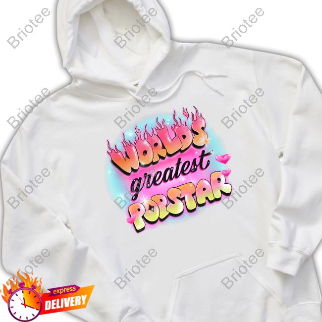Chappell Roan Merch Worlds Greatest Popstar Hoodie