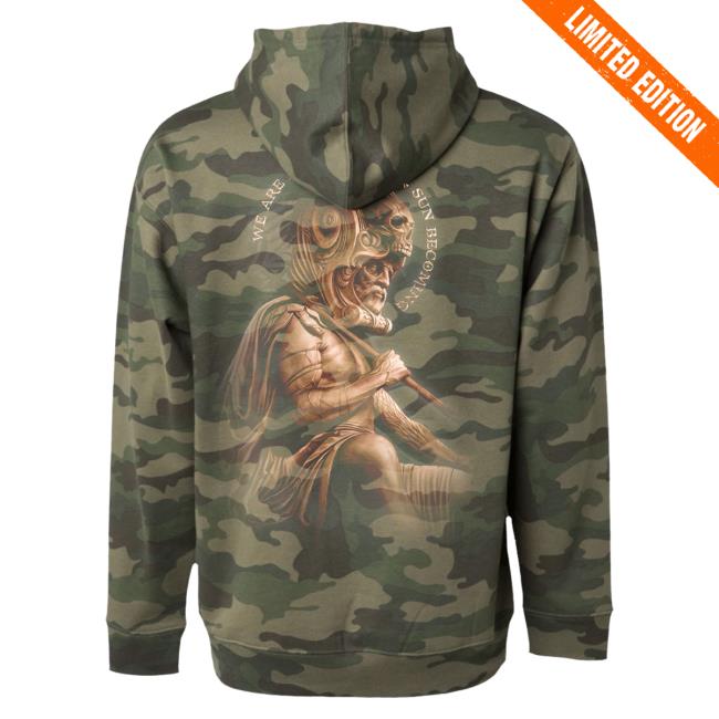 Official Tool Muisc Band Clothing Store Shop Aevum Camo Zip Up Pullover Hoodie ToolBand ToolMusic Merch