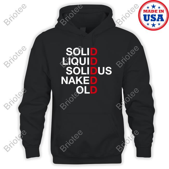 Official Solid Liquid Solidus Naked Old Tee Shirt