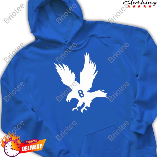 Obvious Shirts The Hawk 8 Long Sleeve T Shirt