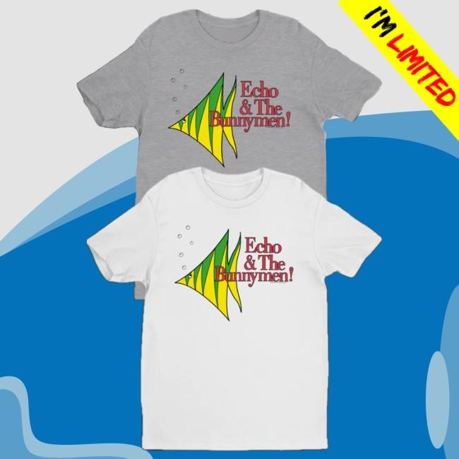 Echo & The Bunnymen Fish T Shirt