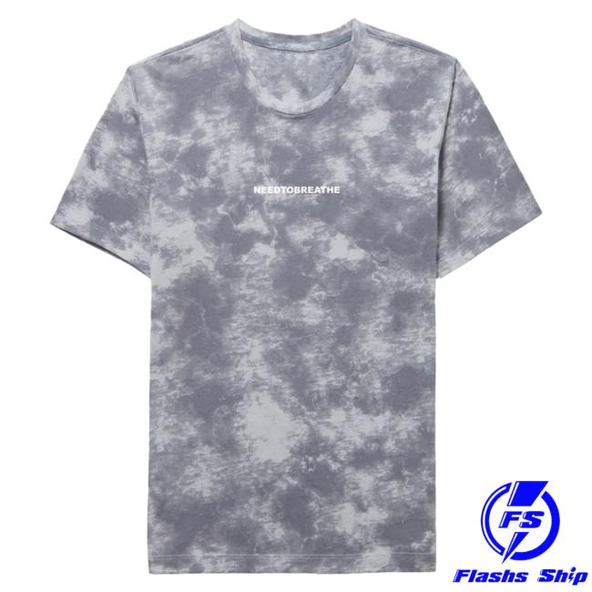 Official Needtobreathe Merch Tie Dye Tshirt