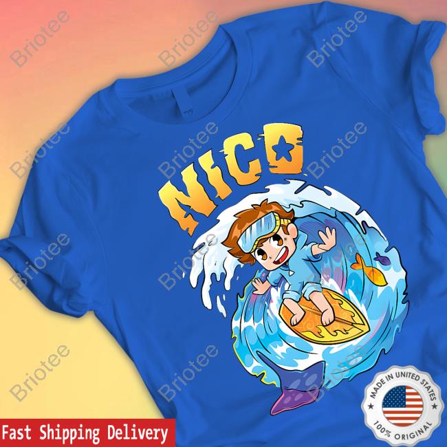 Cash And Nico Nico Ocean Blue Shirt