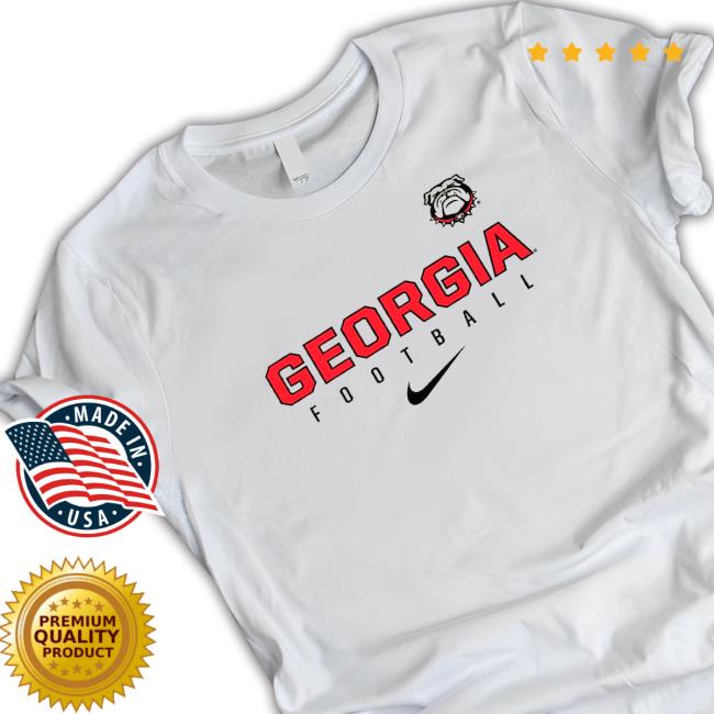 Official Georgia Bulldogs Football Practice Legend Performance T-Shirt