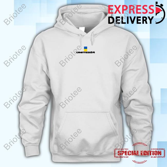 Official Volodymyr Zelenskyy United24 White Shirts