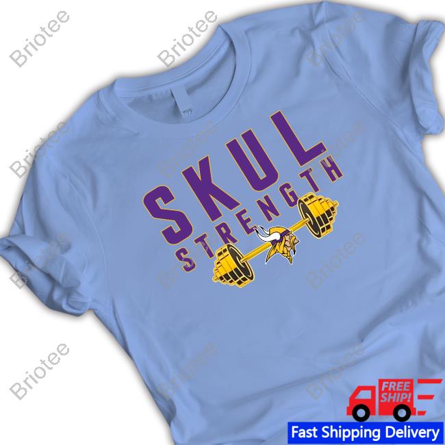 Dalton Risner Minnesota Vikings Skul Strength Shirts Dalton Risner Minnesota Vikings Skul Strength Shirt Will Ragatz