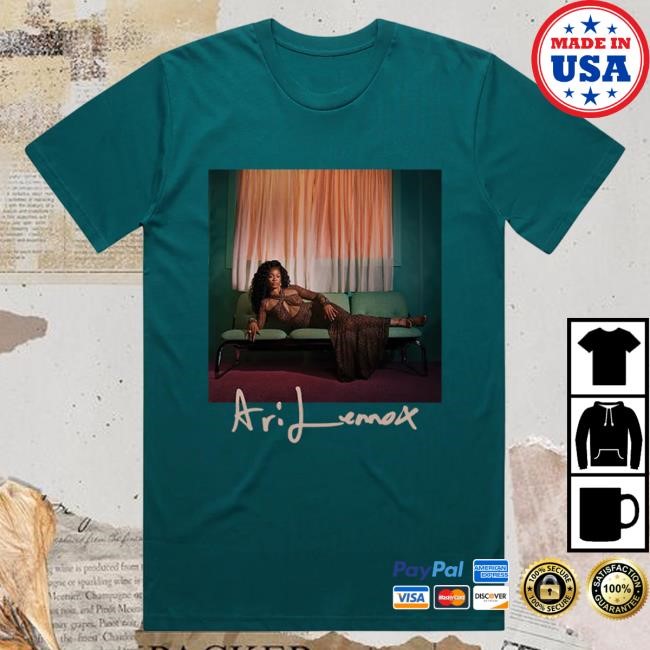 Streetwear Aesthetic Vacancy Cover T-Shirt Ari Lennox Drop Ari Lennox Official Vacancy Cover T-Shirt Everyday Print