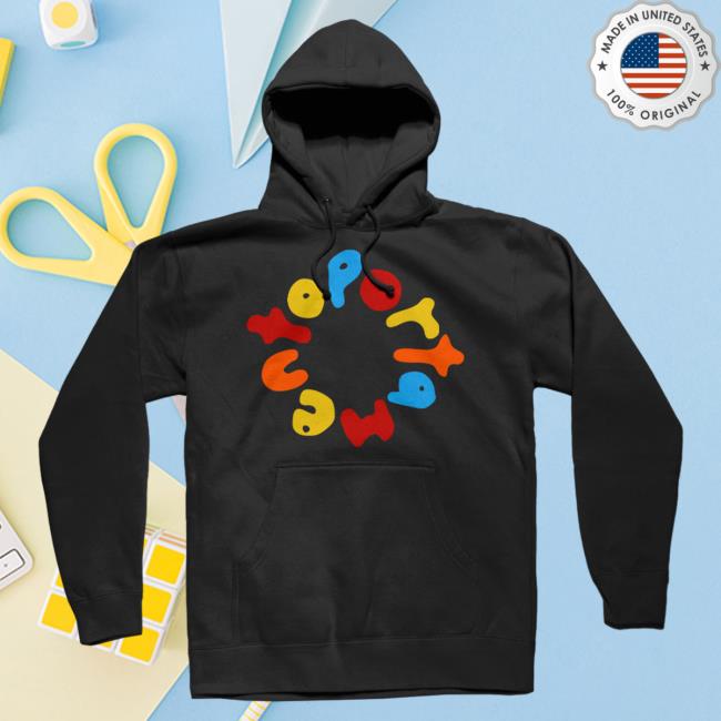 Official Kings Road Merch Store The Drums Shroom Portamento Circle Hoody (Black)