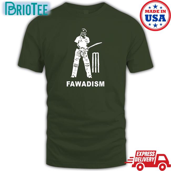Fawadism Fawad Alam T-Shirt Dennistan V India DennisCricket