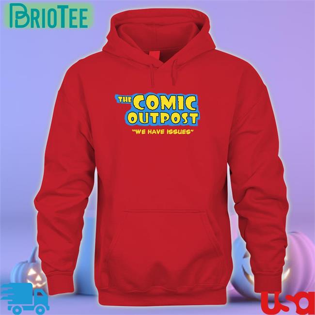 Nerdrotic Chris Gore The Comic Outpost We Have Issues Shirt