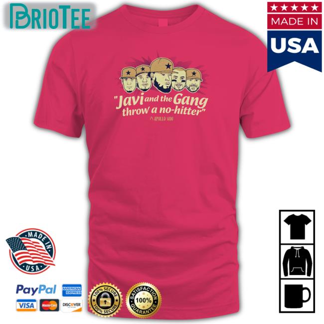 Apollohou Merch Javi And The Gang Throw A No Hitter T Shirts