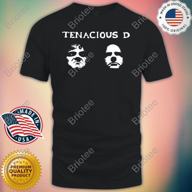 Tenacious D Merch Queen-Faces Shirt