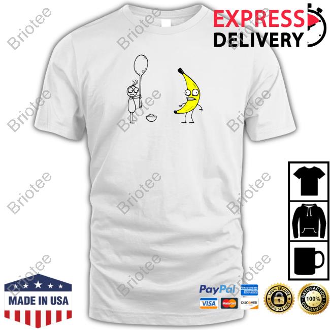 Official Rejected Spoon Banana Top Tee Shirt