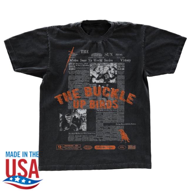 Official Teivk Buckle Up Birds Sample T-Shirts