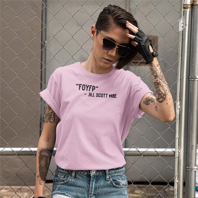 Foyfp Jill Scott Mbe T Shirt White