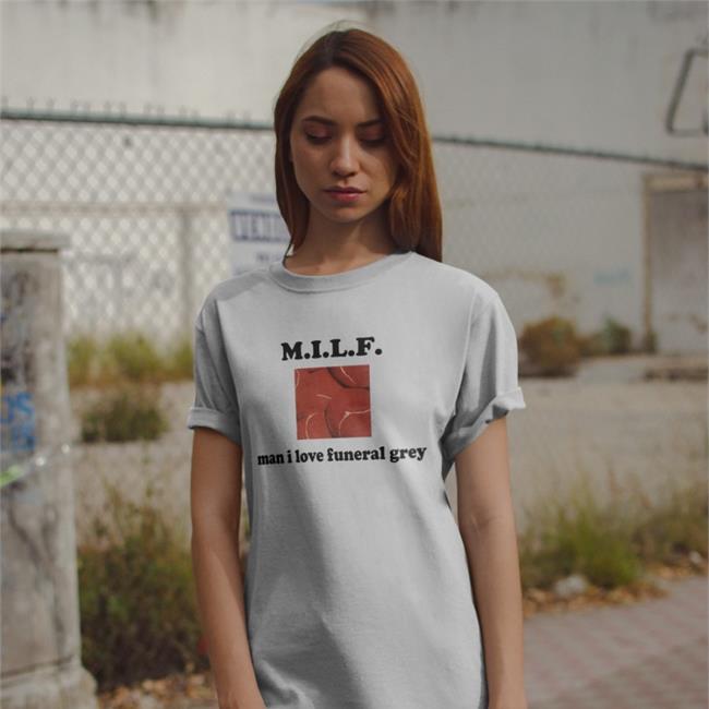 Milf Man I Love Funeral Grey Tank top