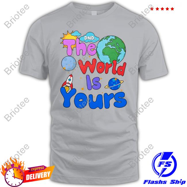Official Dnd The World Is Yours Long Sleeve T Shirt