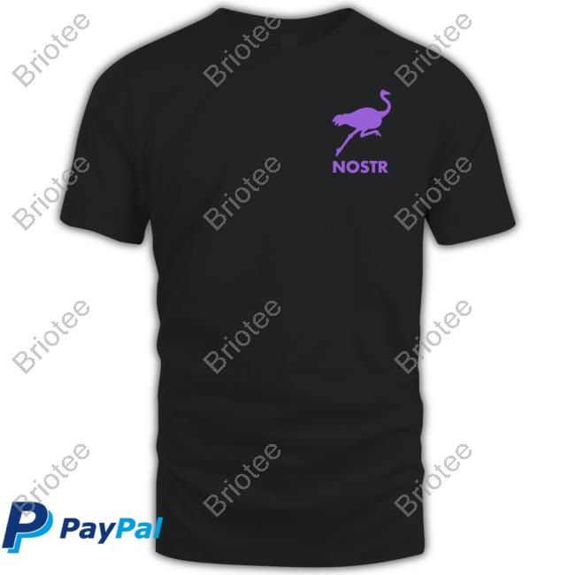 Official Proof Of Ink Store Nostr Shirt