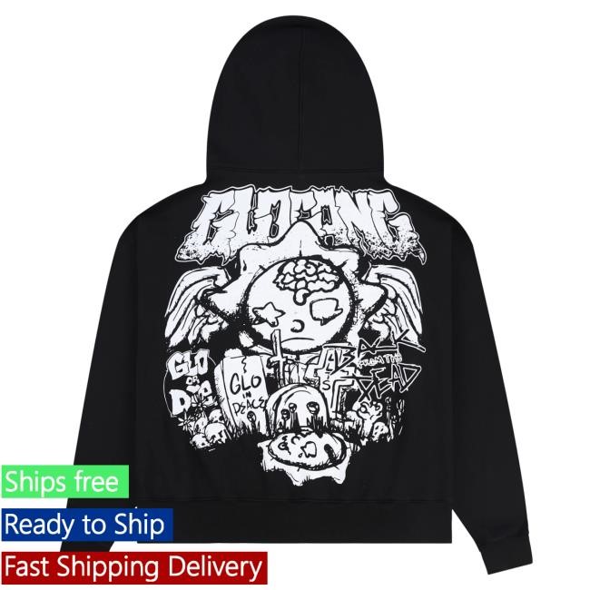 Official Glo Gang Merch Store Glo Gang BFTD Party Attractive Hoodie (Black) GloGang