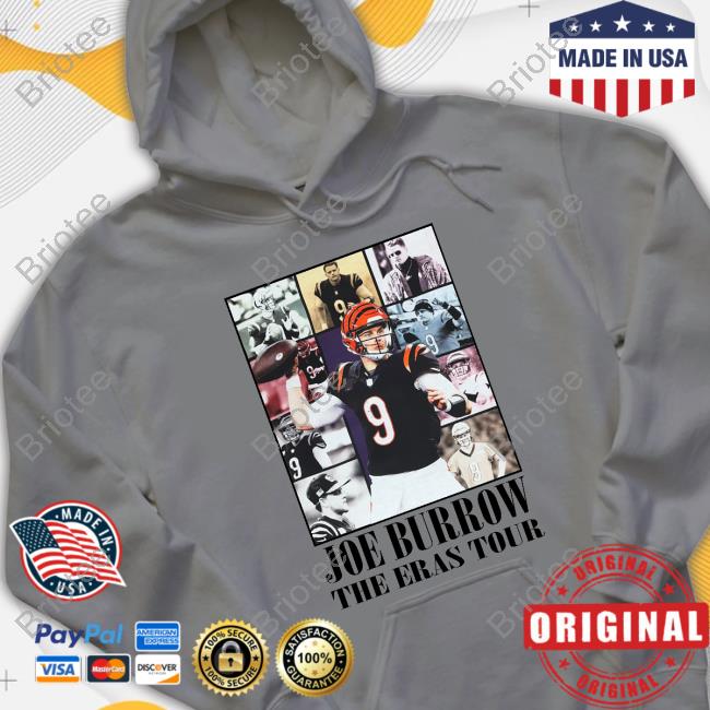 Official Grey & Co Merch Joe Burrow The Eras Tour Shirt