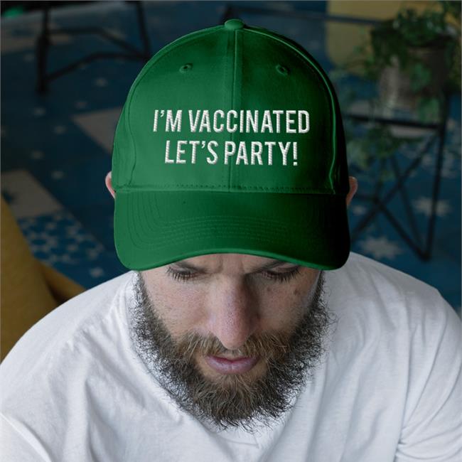 The Mindsculpter I'm Vaccinated Let's Party Tee