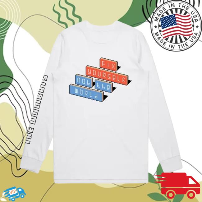 The Wombats Merch The Wombats Fix Yourself Longsleeve T Shirt