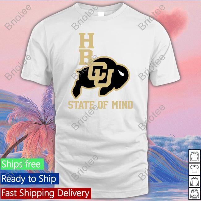 Official Chamelio Salamander Colorado Buffalos HBCU State Of Mind Long Sleeve T Shirt