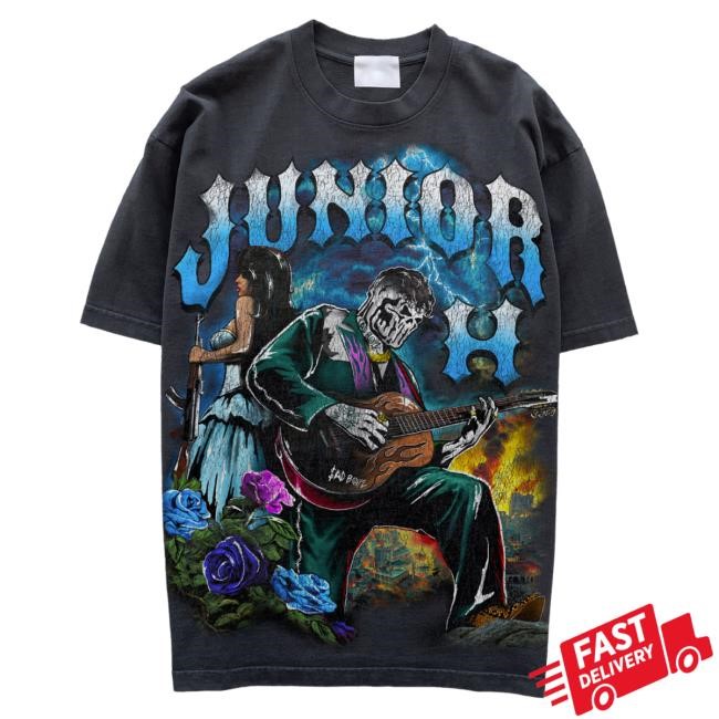 Official Warren Lotas Junior H Tshirt - Vintage Black