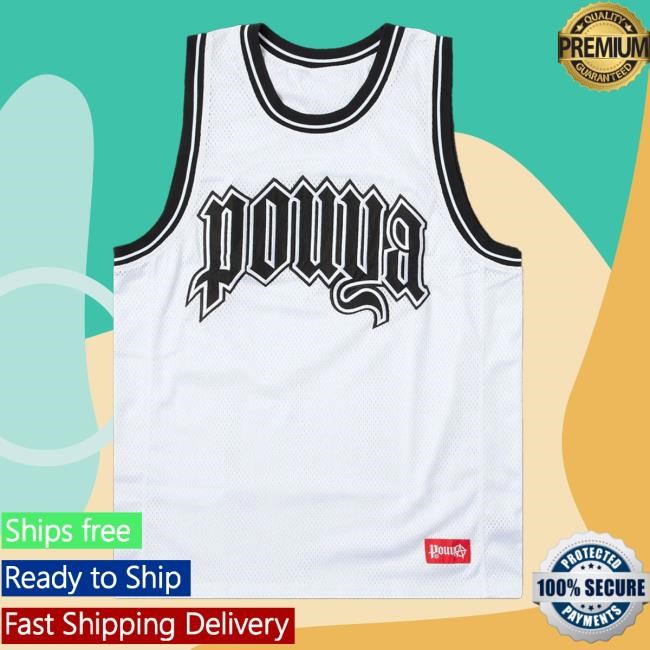 Pouya Baller Basketball Jersey Shirt White