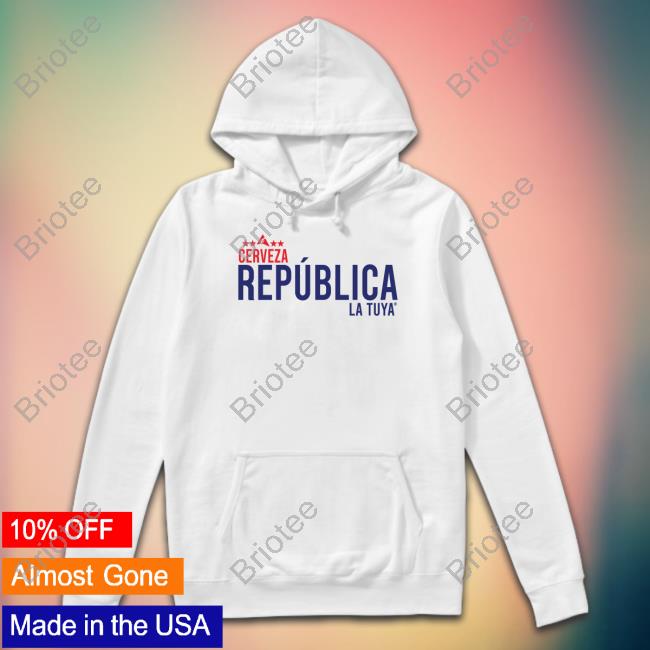 Cerveza Republica La Tuya Hoodie Esto No Es Radio