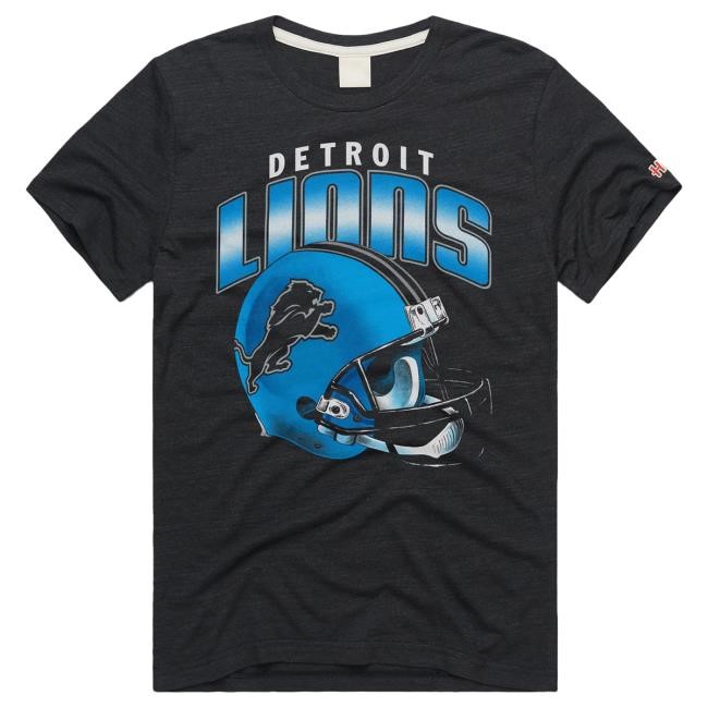 Detroit Lions Gradient Helmet Shirt Homage | Detroit Lions Official | NFL Football
