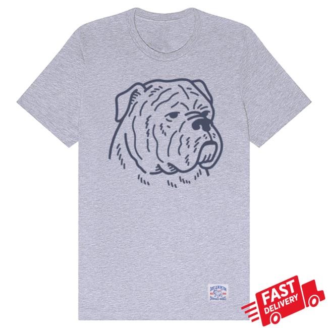 Bulldogs Never Give Up Hoodie (Maroon) by Duke & Winston Bold Everyday Layer
