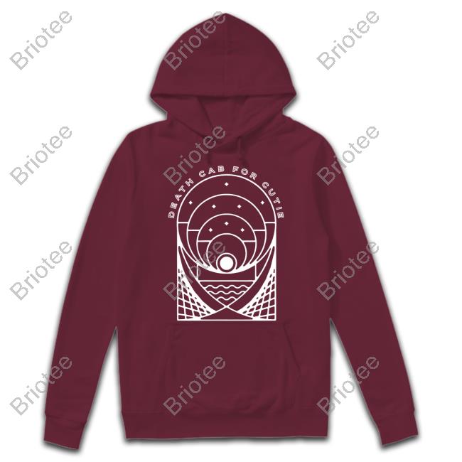 Official Death Cab For Cutie Merch Post Modern Charcoal Burgundy Tee