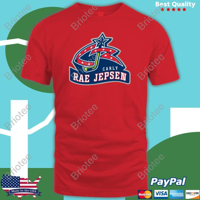 Official Pete Blackburn Columbus Blue Jackets Carly Rae Jepsen T Shirts